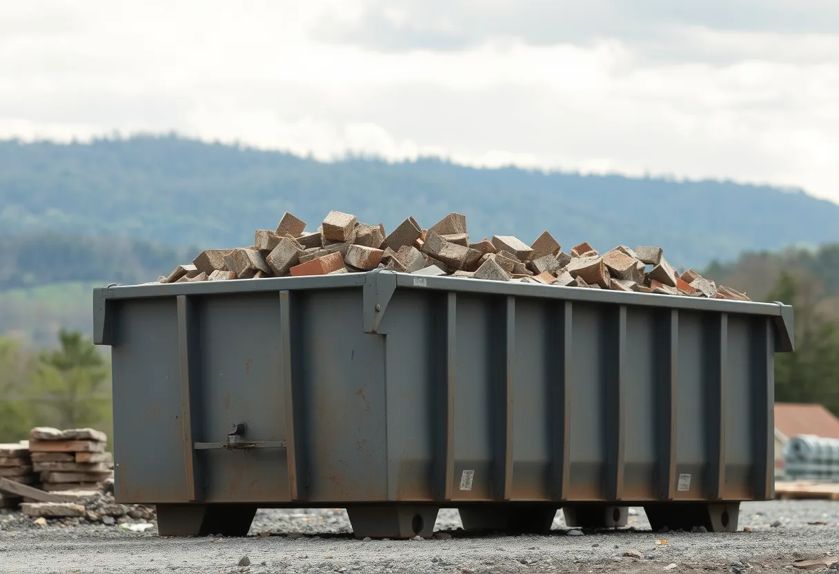 Concrete & Heavy Debris Dumpsters in Ashland, KY