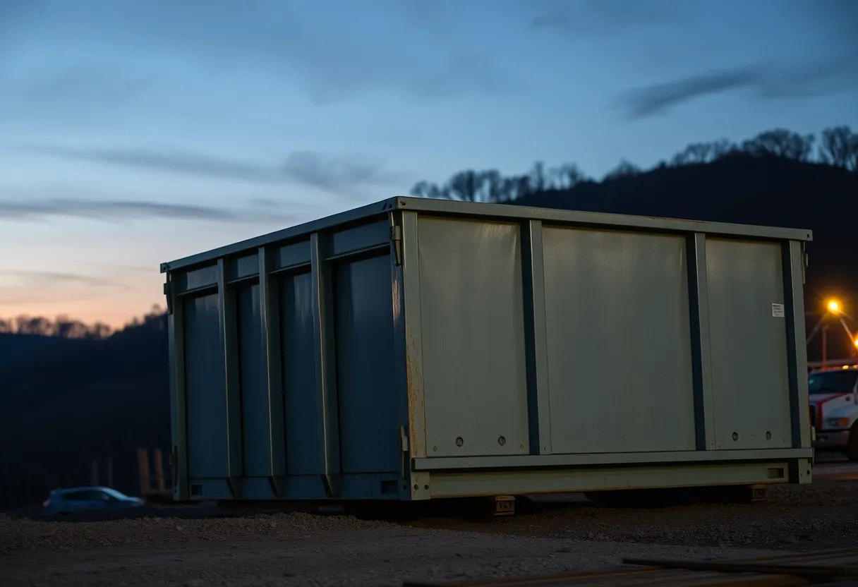 24 Hour Dumpster Rental in Ashland, KY